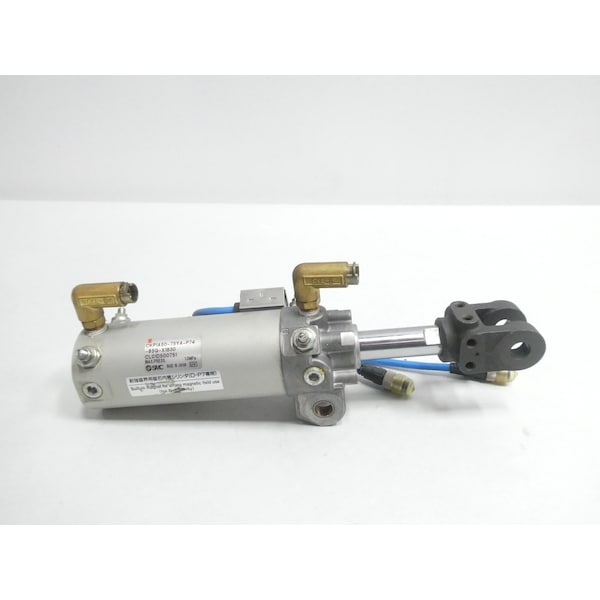 Smc STRONG CLAMP CYLINDER WITH MAGNETIC FIELD RESISTANT AUTO SWITCH PNEUMATIC GRIPPER CKP1A50-75YA-P74-85G-X1830 - main